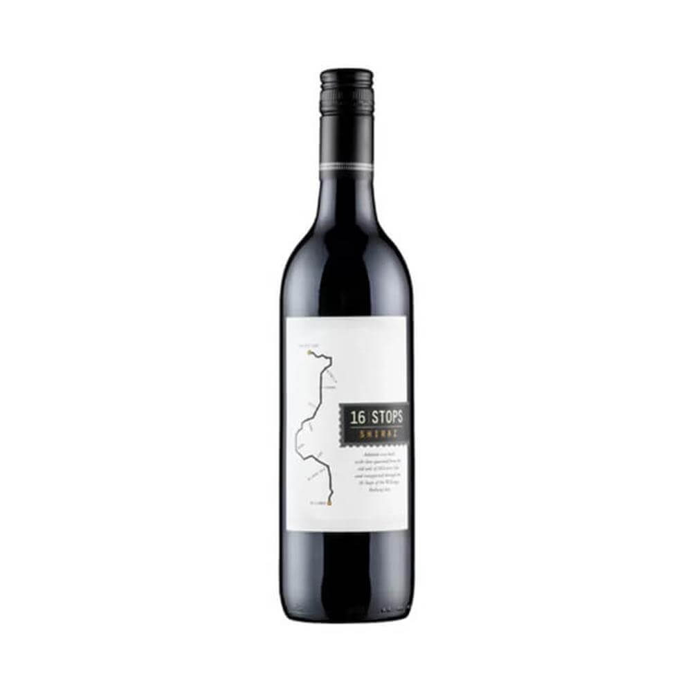 16 Stops Mclaren Vale Shiraz 75cl